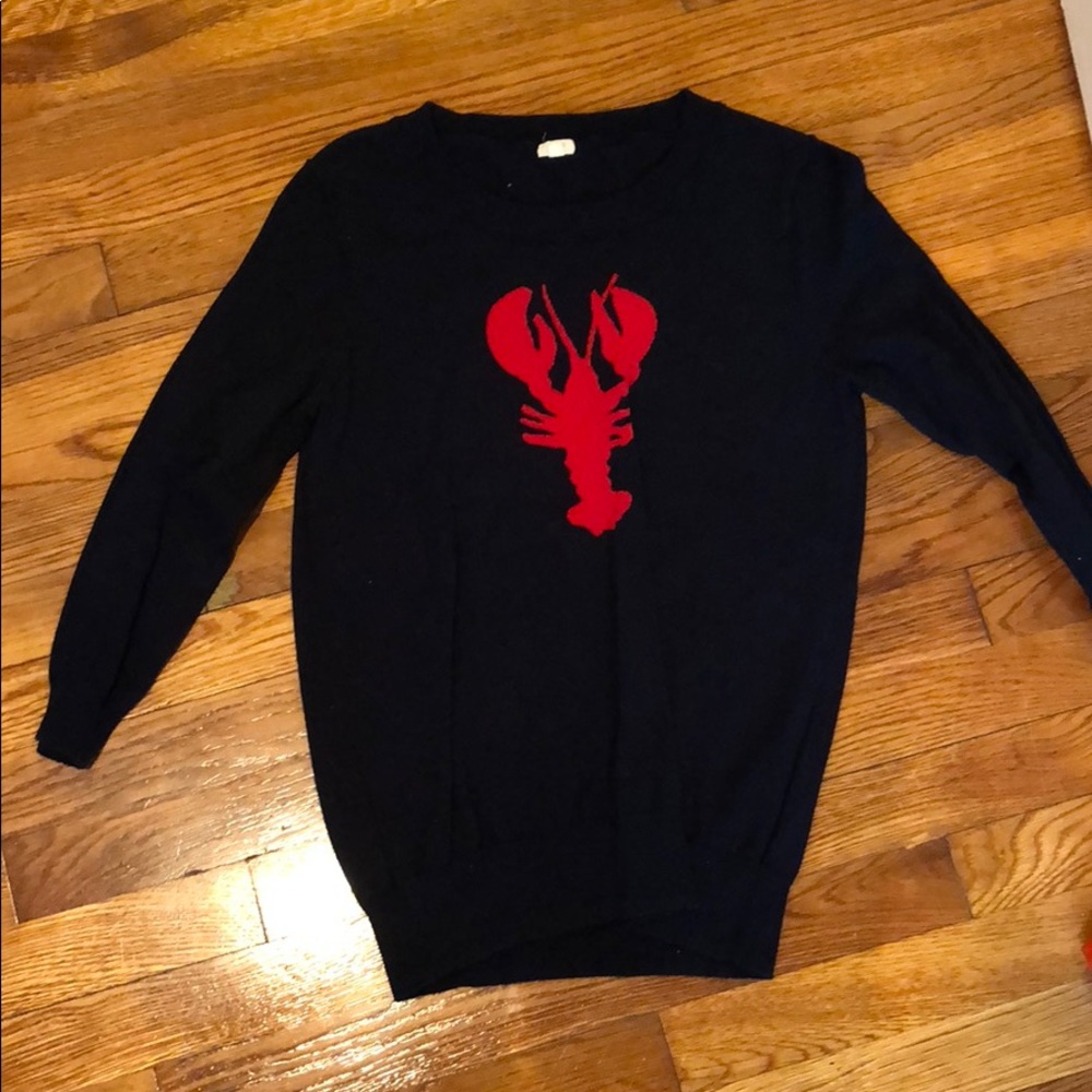 J Crew Lobster Sweater